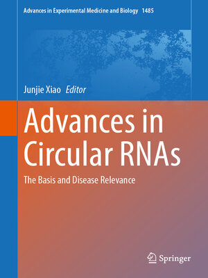 cover image of Advances in Circular RNAs